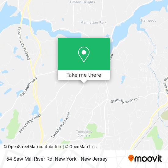 54 Saw Mill River Rd map