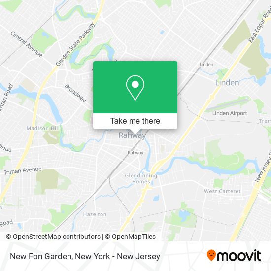 New Fon Garden map