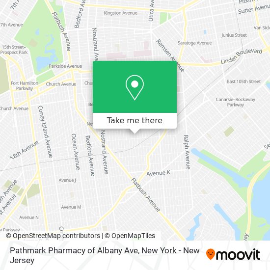 Pathmark Pharmacy of Albany Ave map