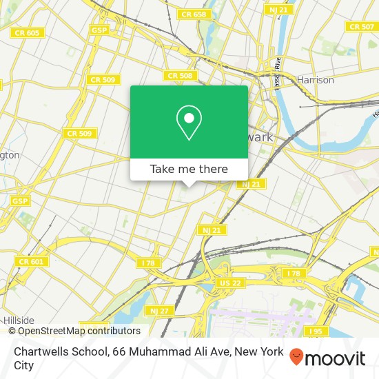Chartwells School, 66 Muhammad Ali Ave map