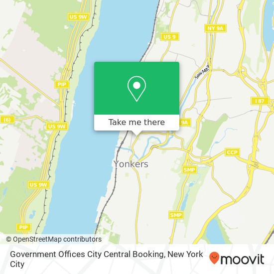 Mapa de Government Offices City Central Booking