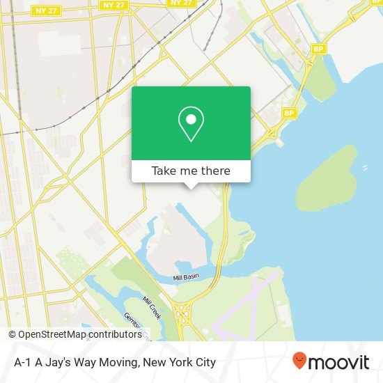 A-1 A Jay's Way Moving, 2149 E 72nd St map