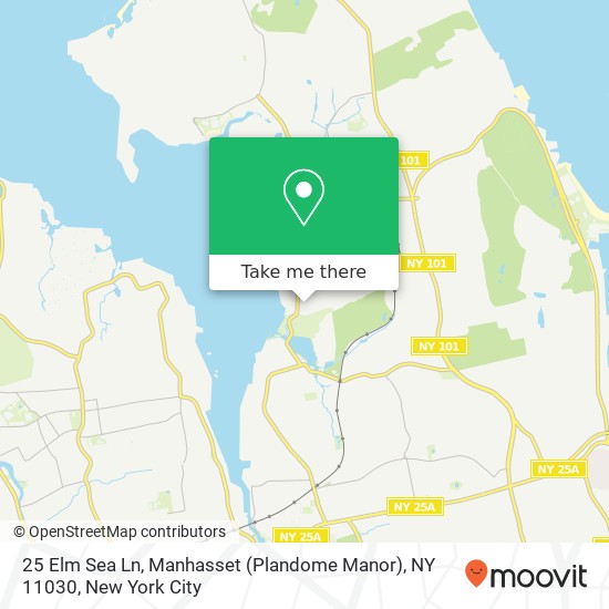 25 Elm Sea Ln, Manhasset (Plandome Manor), NY 11030 map