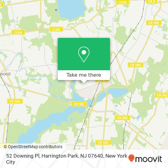 52 Downing Pl, Harrington Park, NJ 07640 map