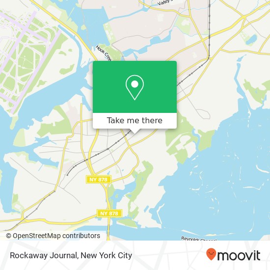 Rockaway Journal map