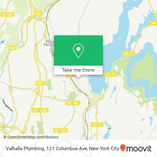 Mapa de Valhalla Plumbing, 121 Columbus Ave