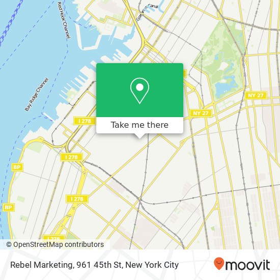 Rebel Marketing, 961 45th St map