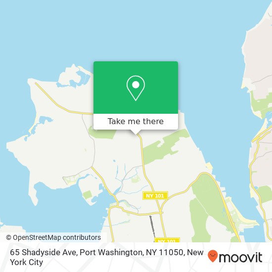65 Shadyside Ave, Port Washington, NY 11050 map