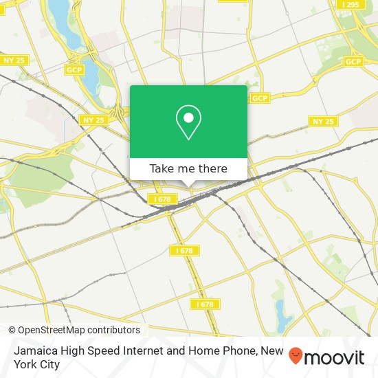 Mapa de Jamaica High Speed Internet and Home Phone