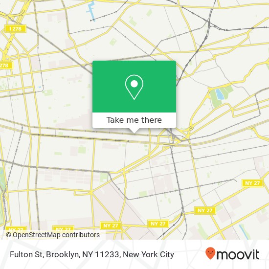 Fulton St, Brooklyn, NY 11233 map