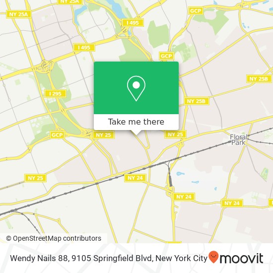Wendy Nails 88, 9105 Springfield Blvd map