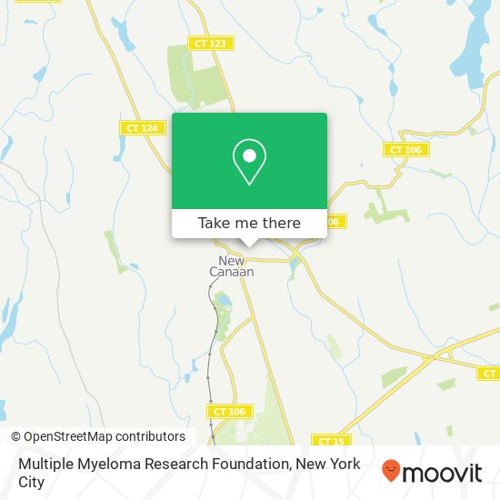 Multiple Myeloma Research Foundation map