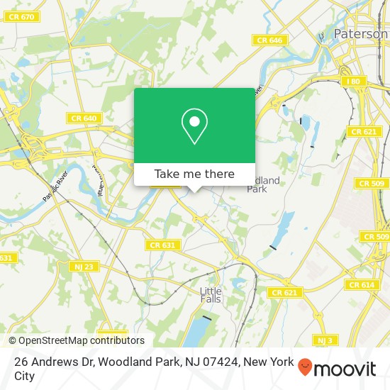 26 Andrews Dr, Woodland Park, NJ 07424 map