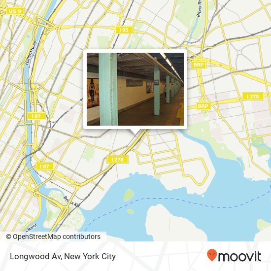 Longwood Av map