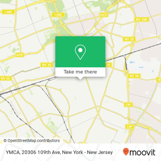 Mapa de YMCA, 20306 109th Ave
