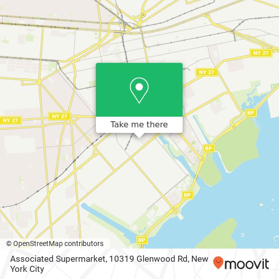Associated Supermarket, 10319 Glenwood Rd map