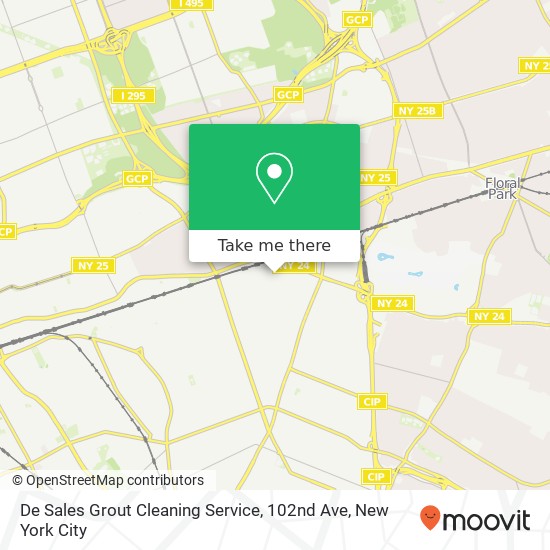 De Sales Grout Cleaning Service, 102nd Ave map