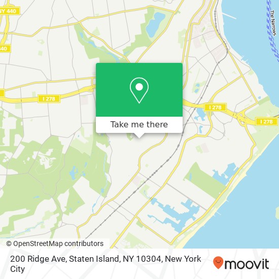 200 Ridge Ave, Staten Island, NY 10304 map