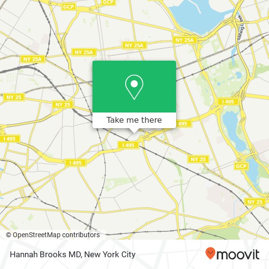 Mapa de Hannah Brooks MD, 57th Rd