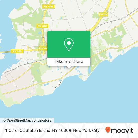 1 Carol Ct, Staten Island, NY 10309 map