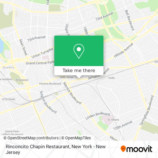 Rinconcito Chapin Restaurant map