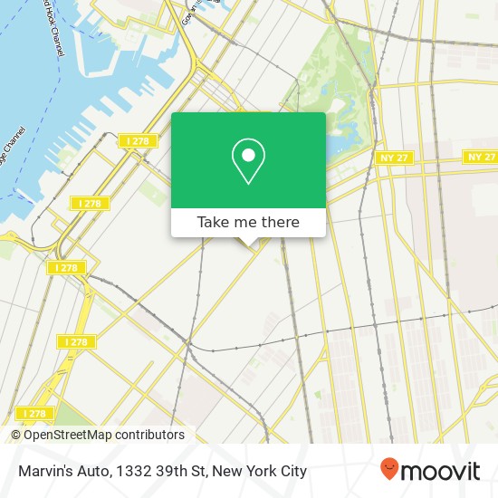 Marvin's Auto, 1332 39th St map