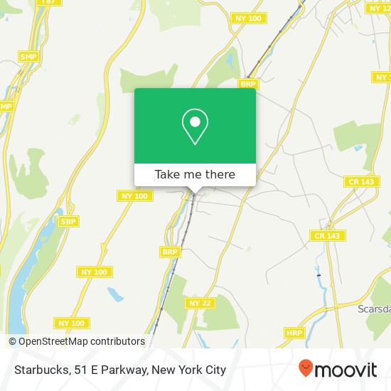 Mapa de Starbucks, 51 E Parkway