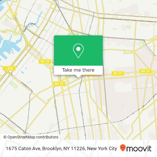 1675 Caton Ave, Brooklyn, NY 11226 map