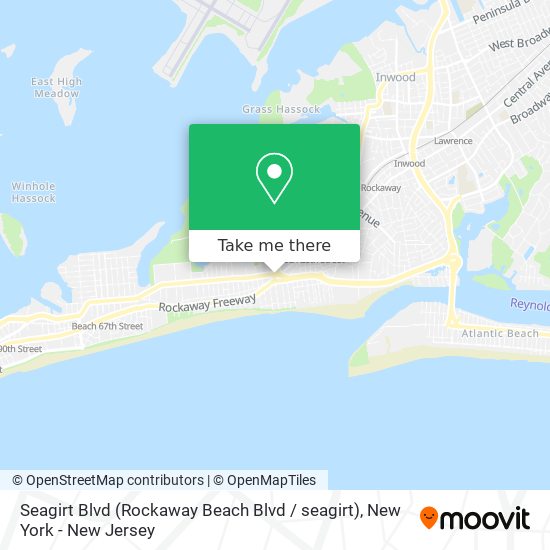 Seagirt Blvd (Rockaway Beach Blvd / seagirt) map