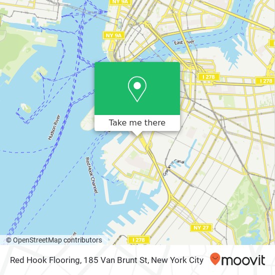 Red Hook Flooring, 185 Van Brunt St map