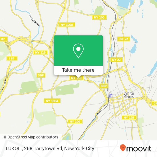 Mapa de LUKOIL, 268 Tarrytown Rd