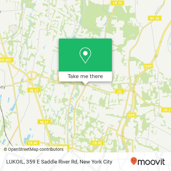 LUKOIL, 359 E Saddle River Rd map