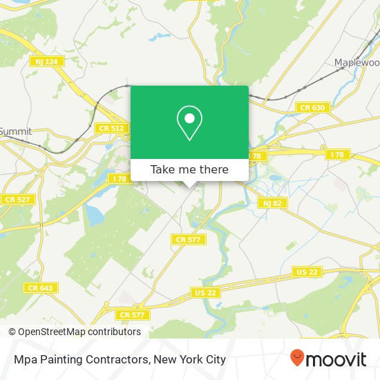 Mpa Painting Contractors map