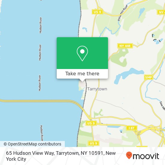65 Hudson View Way, Tarrytown, NY 10591 map