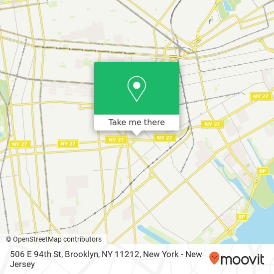 506 E 94th St, Brooklyn, NY 11212 map