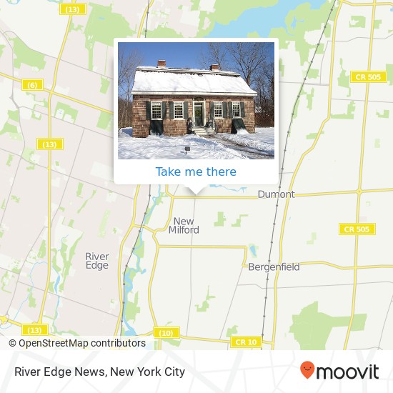 River Edge News map