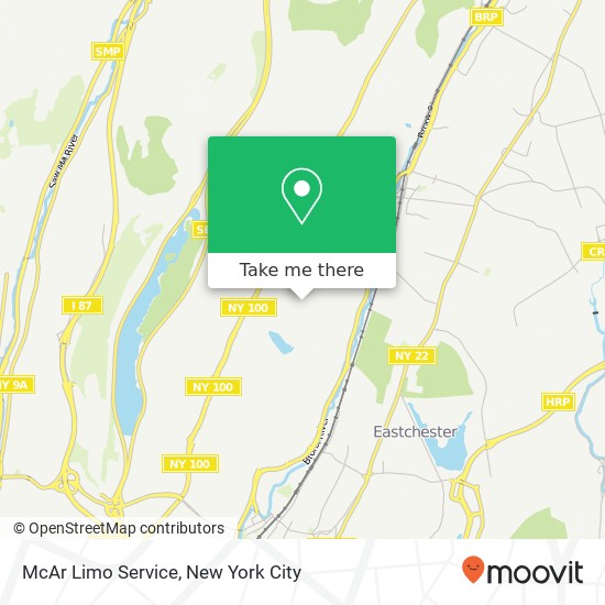 Mapa de McAr Limo Service