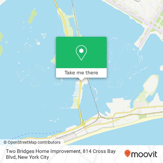 Two Bridges Home Improvement, 814 Cross Bay Blvd map
