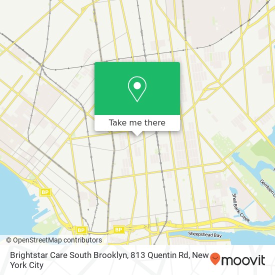 Brightstar Care South Brooklyn, 813 Quentin Rd map