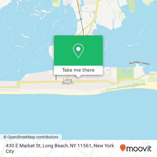 430 E Market St, Long Beach, NY 11561 map