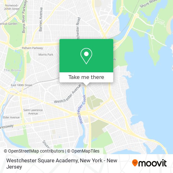 Mapa de Westchester Square Academy