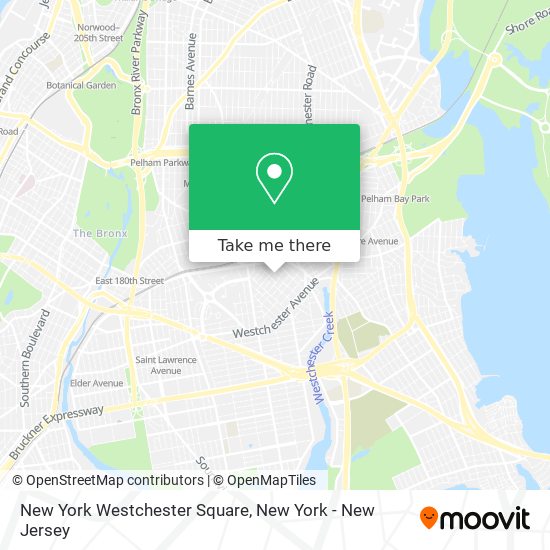 New York Westchester Square map