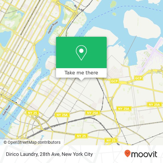 Mapa de Dirico Laundry, 28th Ave