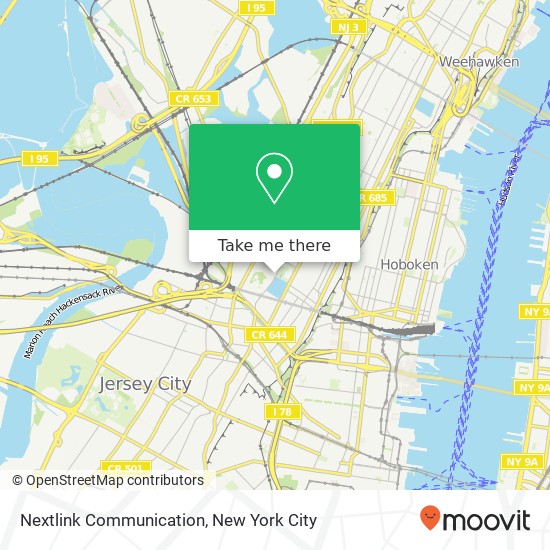 Mapa de Nextlink Communication