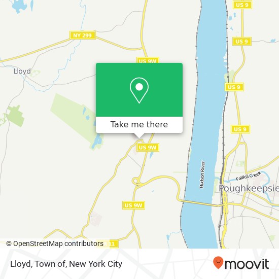 Mapa de Lloyd, Town of