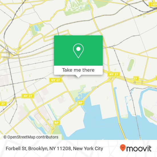 Forbell St, Brooklyn, NY 11208 map