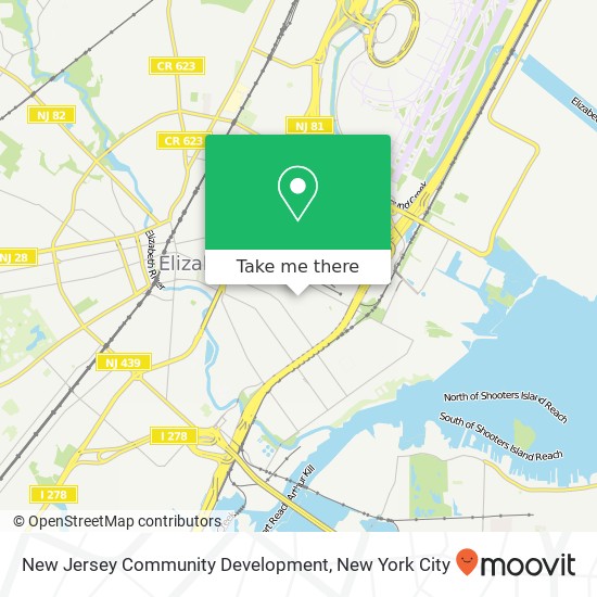 New Jersey Community Development map