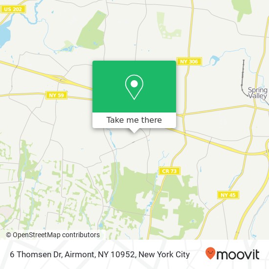 6 Thomsen Dr, Airmont, NY 10952 map