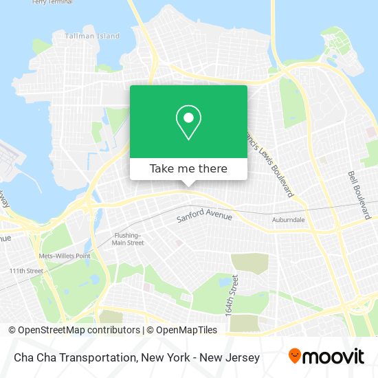 Cha Cha Transportation map