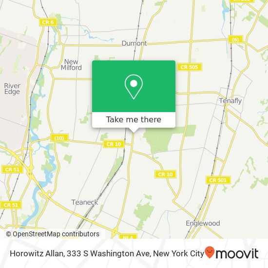 Mapa de Horowitz Allan, 333 S Washington Ave
